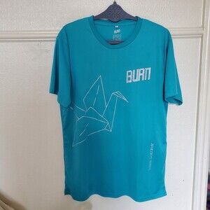 Burn T-shirt Paper Crane 2018 Joey's Wings Men's Size 3XL Fits XL